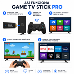 TV BOX + Game Stick PRO 2x1